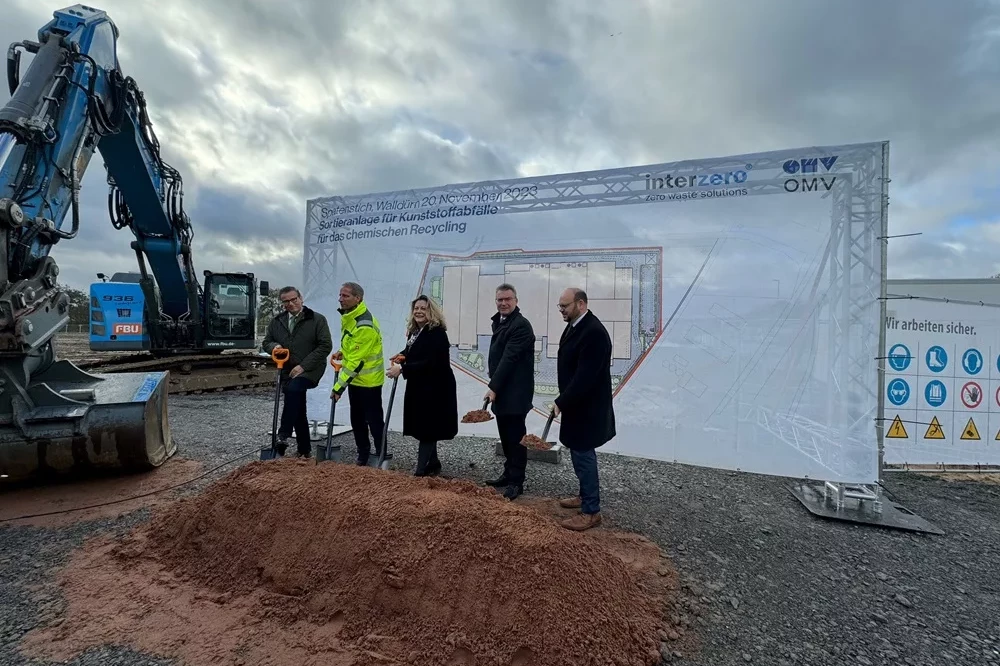 OMV i Interzero slave svečano polaganje kamena temeljca za najveće europsko postrojenje za sortiranje plastičnog otpada za kemijsko recikliranje
